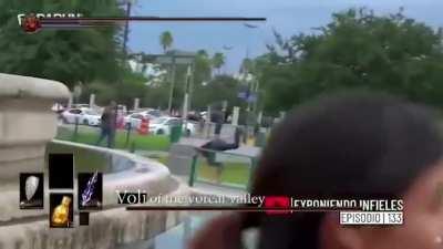 When you go for the kill but suddenly change your mind