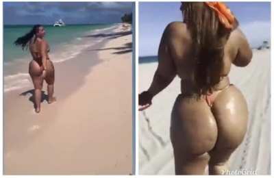 D.xmckk vs BeckkyWylin (walking on the beach)