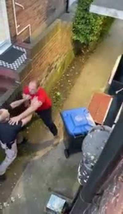 UK neighbours fighting (edited to remove names & addresses)