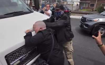 A Karen has an epic meltdown over deportations