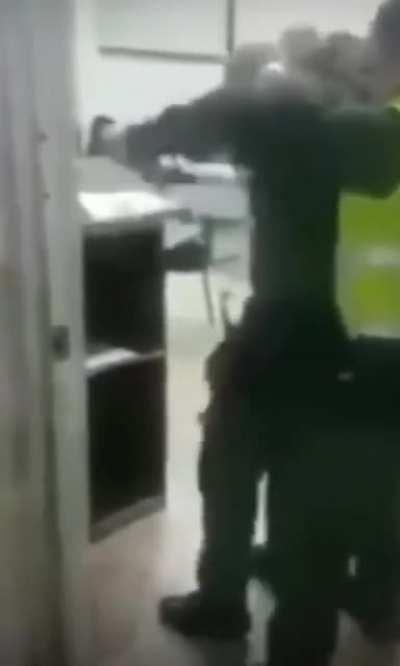 Police brutality these days... 😕