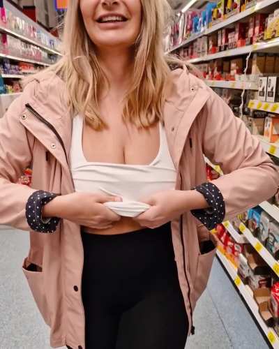 Could be a little distracting if you're out shopping