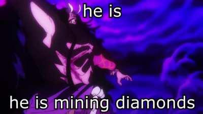 Kaido is epic Minecraft gamer 😎😎😎