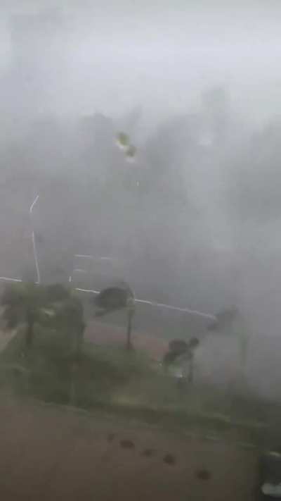 Typhoon Matmo's destructive winds in Zhanjiang