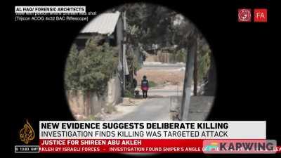 Palestine: New evidence suggests Shireen Abu Akleh killing deliberate