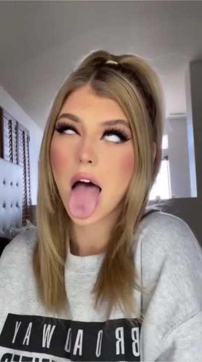 Wish I was there when she filmed this