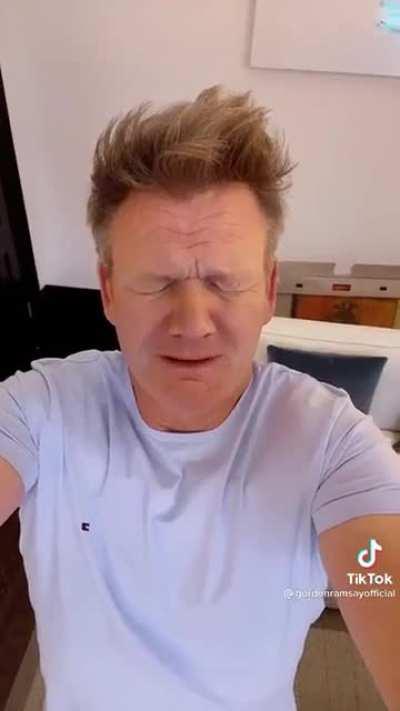 Gordon Ramsay should stick to YouTube and TV (Cross-post is not welcome)