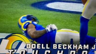 Odell Beckham Jr with the Self Revive