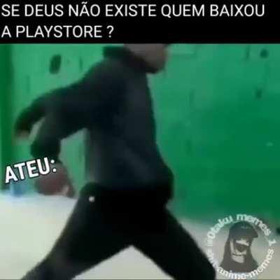 explica ateuzinho, esta com medo?, obs: desinstalei a play store como eu baixo dnv?