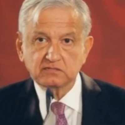 AMLO when hace un momo en video