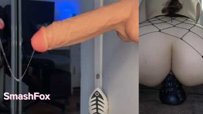 all the way down on L Ika while I suck a human dildo