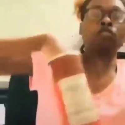 Can we get an F for the burger