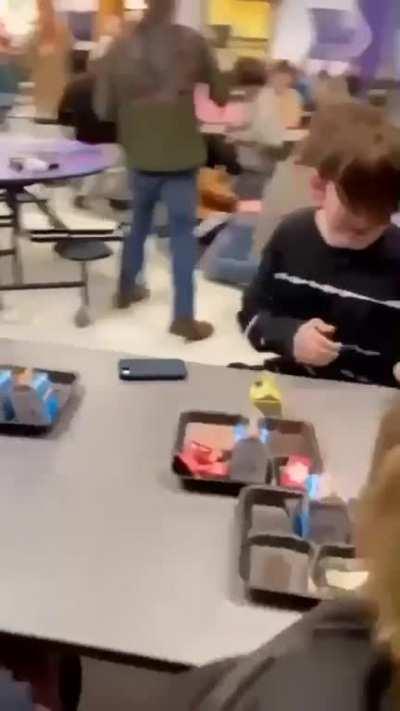 goofballs fight in a neighboring school