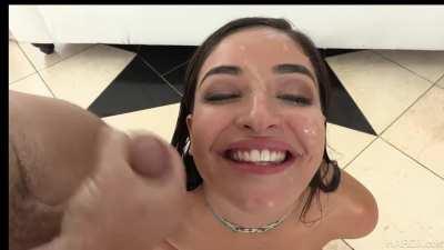 Emily Willis cumshot facials