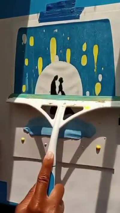 I could not believe this artwork !!!