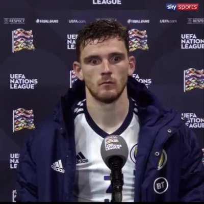 If there’s anything to some up tonight’s match. I think Robertsons face says it all...