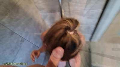 Hairjob with a huge load!!