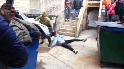 little girl surrenders to the big girl - 2:28 ???