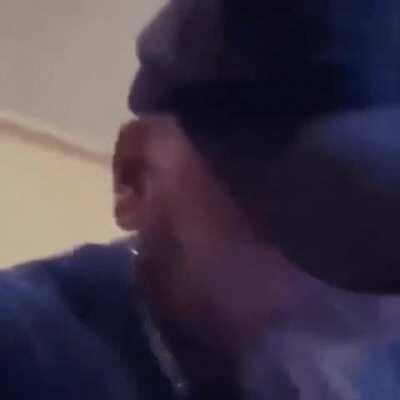 Putting a fire extinguisher in your mouth