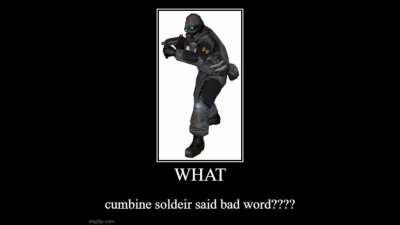 Combine SOldier says f word!!!!
