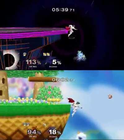 Same player, different match.