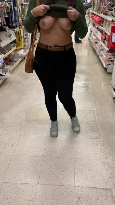 Almost got caught in the tools section