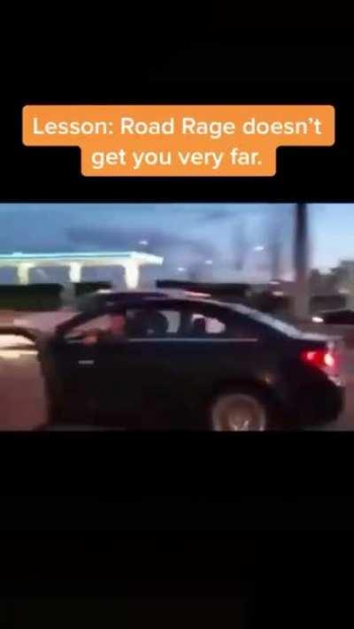 Road rage fail