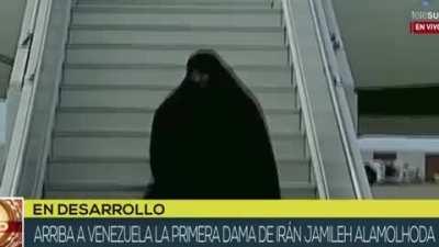 Wife of Iranian President Ebrahim Raisi has arrived in Venezuela