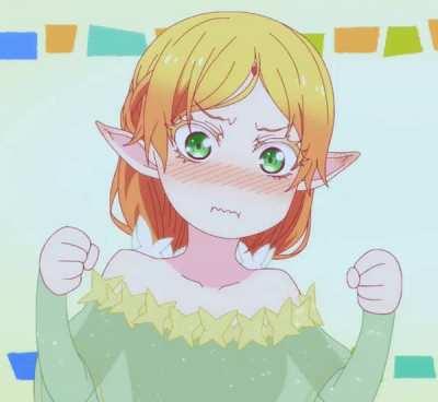 A very angry Tsundere Elf [Isekai Ojisan]