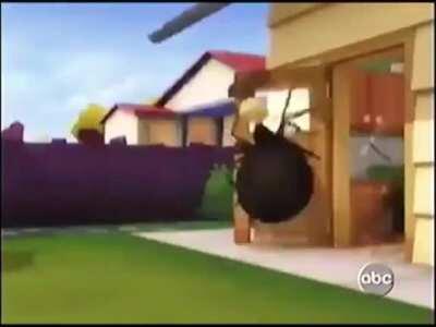 Behold spider garfield caw caw