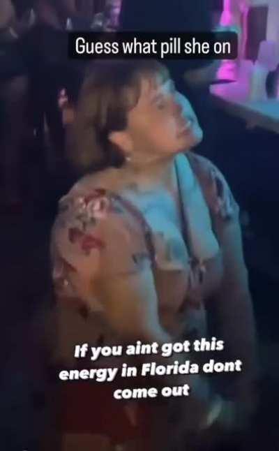 Having the time of her life