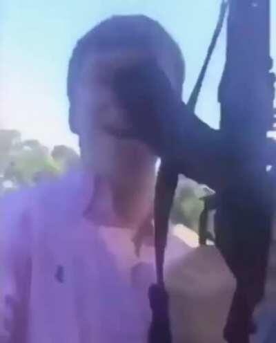 Haha big gun go brrrrr!