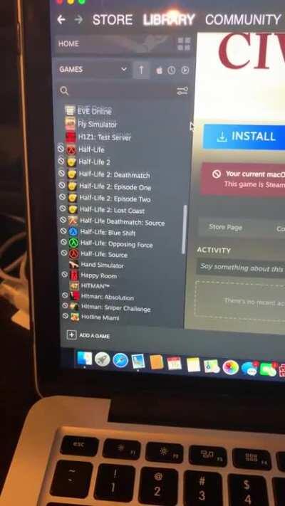 Every symbol to the left of the game means they are 32 bit games and I can’t play them because of the new Mac update