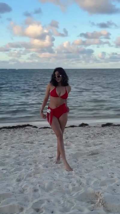 Bikini Fit Check by the Beach