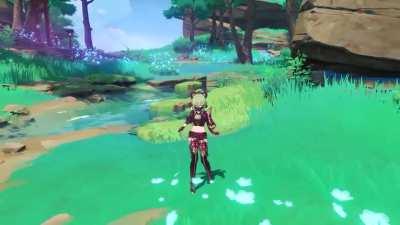 Kuki Shinobu gameplay via Uba