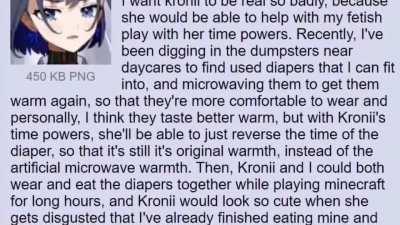 kronii diaper copypasta