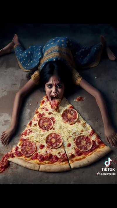 AI generated ‘people eating pizza off the ground’ is horrifying