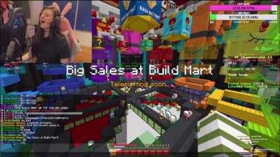 All Teams Reactions to BuildMart [Rainbow Order]