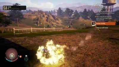 First and last time trying a starshank launcher