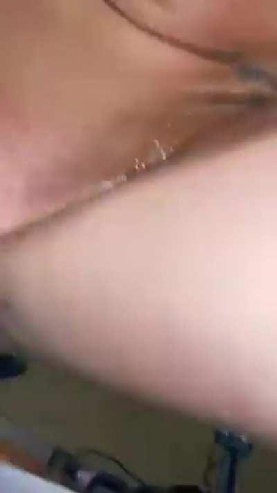 Choking your mom’s throat while fucking her cervix… She’s forgotten how to cum any other way.