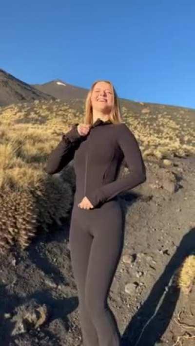 making them bounce while on my hike is fun :D