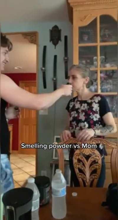 Mom was almost a goner