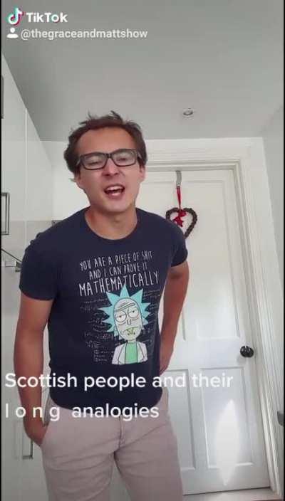 Scottish people and their analogies