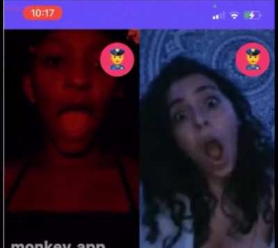 MonkeyApp Reaction, For Full Ws of Omegle and MonkeyApp Check Preview Group Link in Bio!