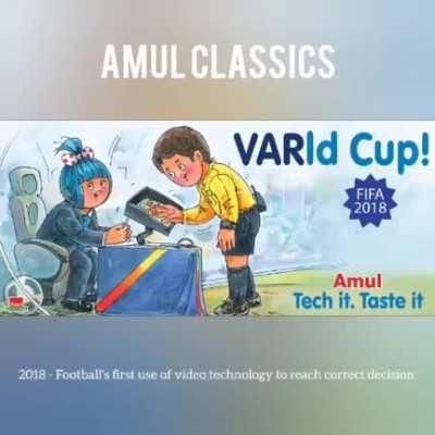 Amul World Cup Ads over the years
