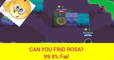 Can you find rosa 😱
