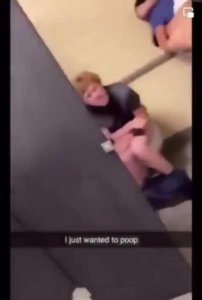 My Man just wanted to poop
