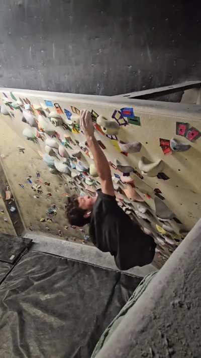 Old skool board climb