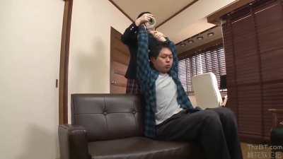 Unlucky man loses virginity to jealous step-sister [AP-379]