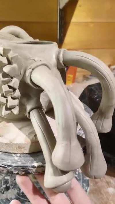 [OC] Oh my, they just keep getting bigger! BEHOLD, MY SUPER IMPRACTICAL BEHOLDER MUG!